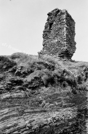 DUNBEACON CASTLE FROM POINT OF ROCK